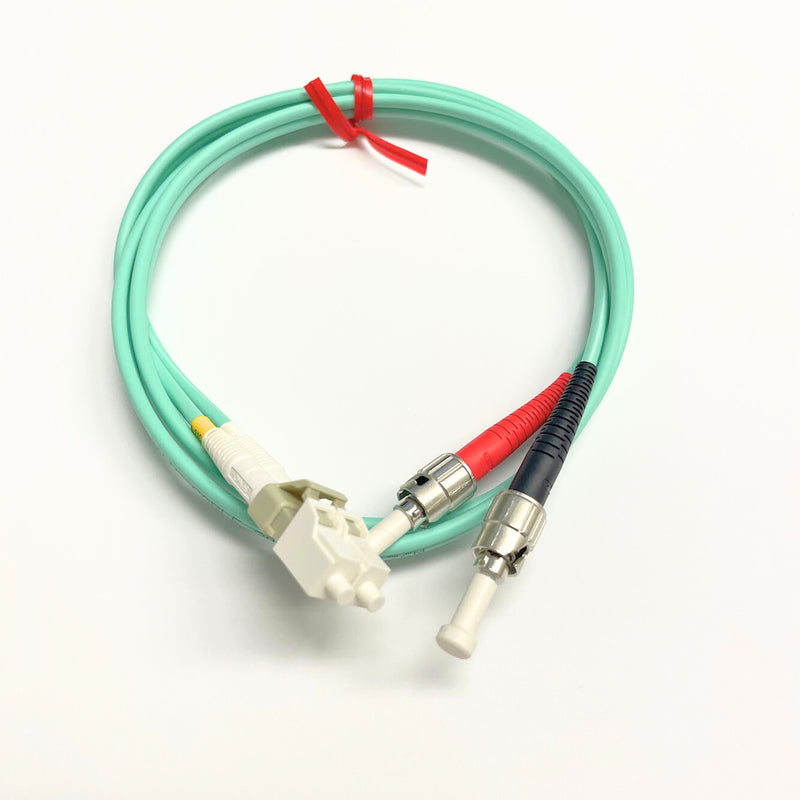 2 Fiber OM4 TiniFiber NanoFiber Micro Armored Plenum Fiber Optic Patch Cable OM4-2F-ART