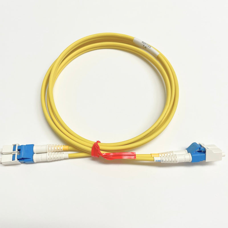 2 Fiber OS2 TiniFiber NanoFiber Micro Armored Plenum Fiber Optic Patch Cable OS2-2F-ART