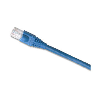 6210G-05L LEVITON Patch Cord, Cat 6A, Standard, 5 Ft, Blue