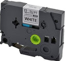 TZe231 Label Cartridge: Brother P-Touch, 1/2 Inch, Black on White