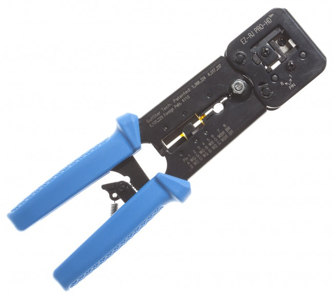 Platinum Tools 100054C Heavy Duty EZ RJPro Crimp Tool for EZ RJ11, RJ12, RJ45