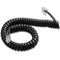 16-06-BL Handset Cord: 6 Ft - Black