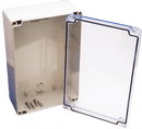 171-104 Ditek ENCLOSURE RoHS, NEMA 4X,  9.25" X 6.25" X 3.63" W/CLEAR COVER (TSS4)