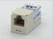 CJ66UIWY, Panduit Mini-Com Modular Jack: CAT3, RJ12, 6-position, 6-wire,  International (Off) White (MOQ: 1; Increment of 1)