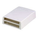 Panduit CBXF12WH-AY Mini-Com Surface Mount Fiber Box, 12 Port, White (MOQ: 10; Increment of 1)