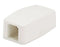 Panduit CBXQ1EI-A Mini-Com Low Profile 1 Port Quick Release Cover Surface Mount Box, Electric Ivory