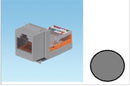 NK5E88MIG-Q, Panduit Netkey CAT5E, Modular Jack- International Gray (MOQ: 25; Increment of 25)