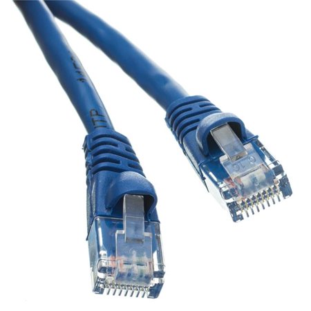 ERJ8E-06-BU Patch Cable: CAT5E RJ45, 6 Ft -  Blue with Boots