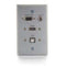 2212-60140-001 Faceplate: Quiktron RapidRun, Optical HDMI, VGA, 3.5mm, USB