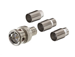 301-00 Connector: Gem Electronics, BNC, 2 Piece Crimp, RG58, 59, 6