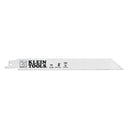 31739 Klein Tools Saw Blade, Reciprocating, 18 TPI, 8 Inch, 5 Pack