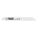 31741 Klein Tools Saw Blade, Reciprocating, 10/14 TPI, 8 Inch, 5 Pack