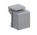 41084-0BG Leviton QuickPort Blank Insert, Gray, 10 Pack