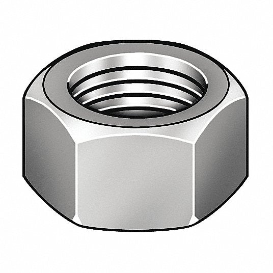 NUT-3-8 Nut: 3/8"-16