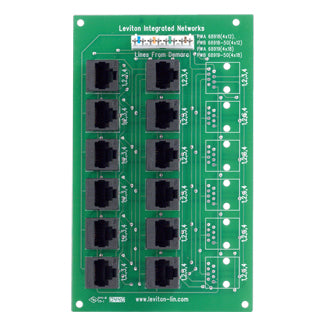 47603-12B LEVITON SMC BOARD 4X12 TLDM