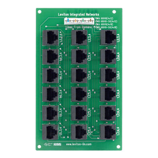 47603-18B LEVITON SMC BOARD 4X18 TLDM