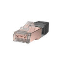 SPS688-C, Panduit RJ45 Modular Plug: Panduit, 8 Position / 8 Conductor for Round, Solid or Stranded CAT6 Shielded Cable, 2 Pc. (MOQ: 100; Increment of 100)