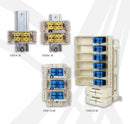 505E4-65 Porta Systems (Tii) Entrance Protector, Cat 5E, 4 Pair, 65V, DIN Rail, 110 Termination