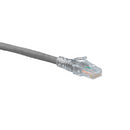 5D460-10S LEVITON UTP Patch Cord, Cat 5e, SlimLine, 10 Ft, Grey