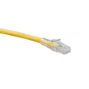 5D460-10Y LEVITON UTP Patch Cord, Cat 5e, SlimLine, 10 Ft, Yellow