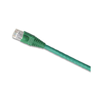 5G460-10G LEVITON Patch Cord, Cat 5e, Standard, 10 Ft, Green