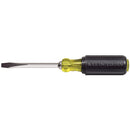 600-4 Klein Tools Screwdriver, Heavy Duty, Square Shank, 1/4 Inch Slotted