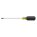 601-6 Klein Tools Screwdriver, Narrow Cabinet Tip, 3/16 Inch Slotted, 6 Inch Shank