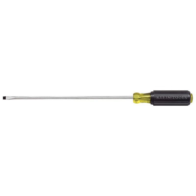 608-6 Klein Tools Screwdriver, Narrow Cabinet Tip Mini, 1/8 Inch Slotted