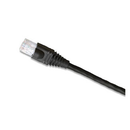 62460-10E LEVITON Patch Cord, Cat 6, Standard, 10 Ft, Black