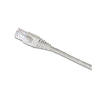 62460-01W LEVITON Patch Cord, Cat 6, Standard, 1', White