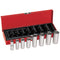 65502 Klein Tools Socket Set, Deep, 8 Piece, 3/8 Inch Drive, Inch Measures