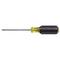 662 Klein Tools Screwdriver, #2 Square-Recess, 4 Inch Shank