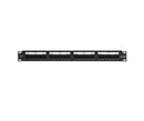 Leviton 69586-U24 CAT6 Rack Mount Patch Panel, 24 Port