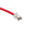 6AS10-20R Patch Cable, Leviton Atlas-X1, CAT6A Shielded, 20 Ft, Red