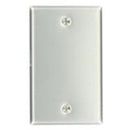 Leviton 83014 Faceplate, Blank, Aluminum