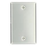 Leviton 83014 Faceplate, Blank, Aluminum