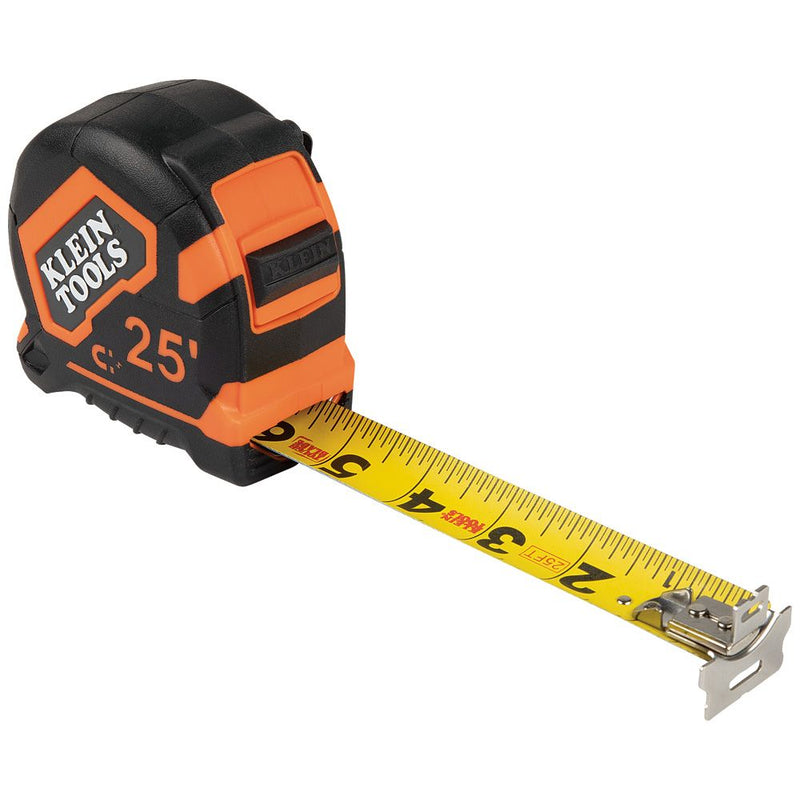 9225 Klein Tools Tape Measure: Double Hook Magnetic, 25 Foot