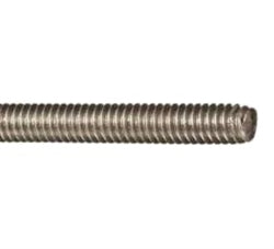 ATR1/4X72 ZN Threaded Rod: 1/4 Inch x 6 Ft.