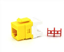 Belden AX104191 CAT6+ RJ45 KeyConnect Jack Module, Yellow