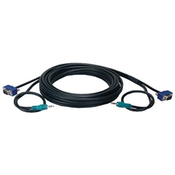 CC388MA-06 Cable: VGA / 3.5mm Stereo Combo, Male / Male, 6 Ft.