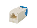 CJ6X88TGIW-24, Panduit Mini-Com | Module, Cat6A, UTP, 8-position, 8-wire, International (Off) White,PK24 (MOQ: 24; Increment of 24)