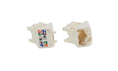 CJLRCAPIW-C, Panduit Mini-Com CAT6, Left/Right, 45 Degree, Wirecap, International (Off) White (MOQ: 100; Increment of 100)