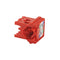 CJRCAPRD, Panduit Mini-Com Right Angle Wire Cap: for use with TX5e Series Modular Jacks - Red (MOQ: 10; Increment of 10)