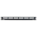 CP24WSBLY, Panduit PatchPanel,24Pt,Metal, Black (MOQ: 1; Increment of 1)