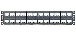 Panduit CPP48WBLY Mini-Com Modular Rack Mount Patch Panel, 48 Port