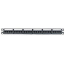 CPPKL6G24WBL, Panduit PtchPnlKt,L24-port,Cat6,TXMod, Black (MOQ: 1; Increment of 1)