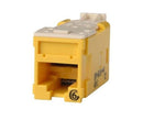 Ortronics OR-HDJ6-44 CAT6 RJ45 Jack Module, Clarity High Density, Yellow