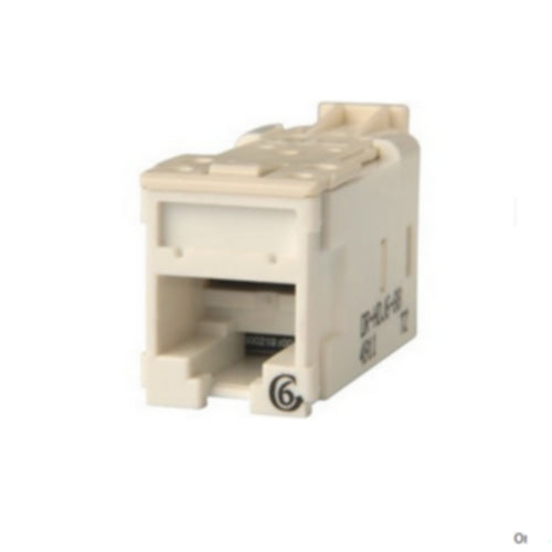 Ortronics OR-HDJ6-88 CAT6 RJ45 Jack Module Clarity High Density, Cloud White