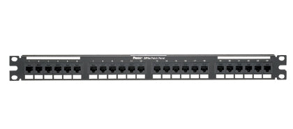 DP245E88TGY, Panduit Patch Panel: Panduit, 24 Port, CAT5E, Rack Mount (MOQ: 1; Increment of 1)