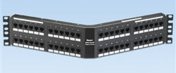 DPA485E88TGY, Panduit Patch Panel: Panduit, Angled 48 Port, CAT5E, Rack Mount (MOQ: 1; Increment of 1)